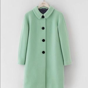 Mint Boden Coat